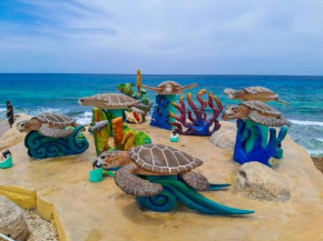 Isla Mujeres departamento, hasta para 6 personas.
